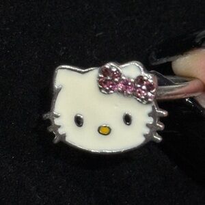 Kimora Lee Simmons Hello Kitty ring 925 tourmaline